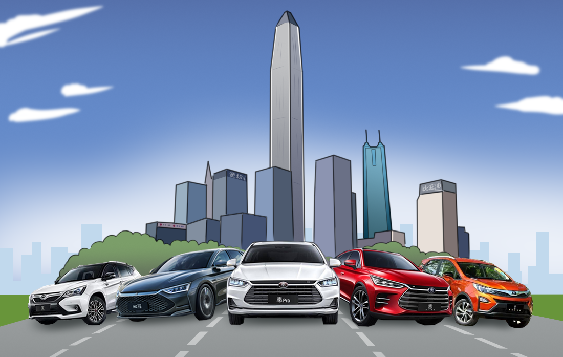 比亚迪活动条漫